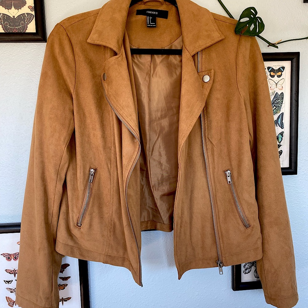Forever 21 Suede Jacket
